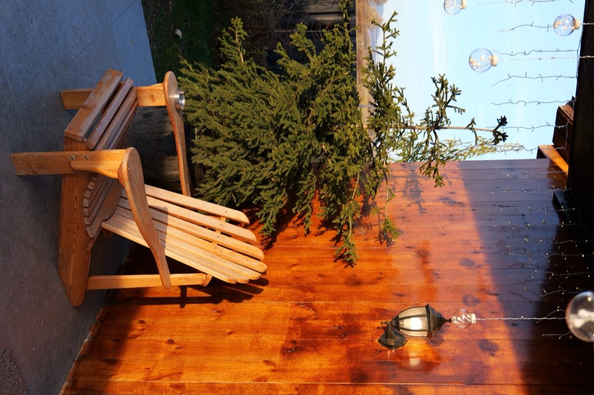 Skyview Wellness Cabin bedroom view